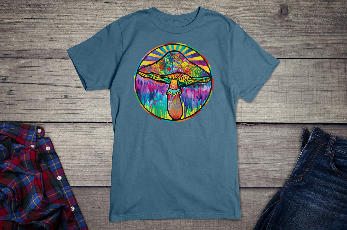 Neon Mushroom T-shirt