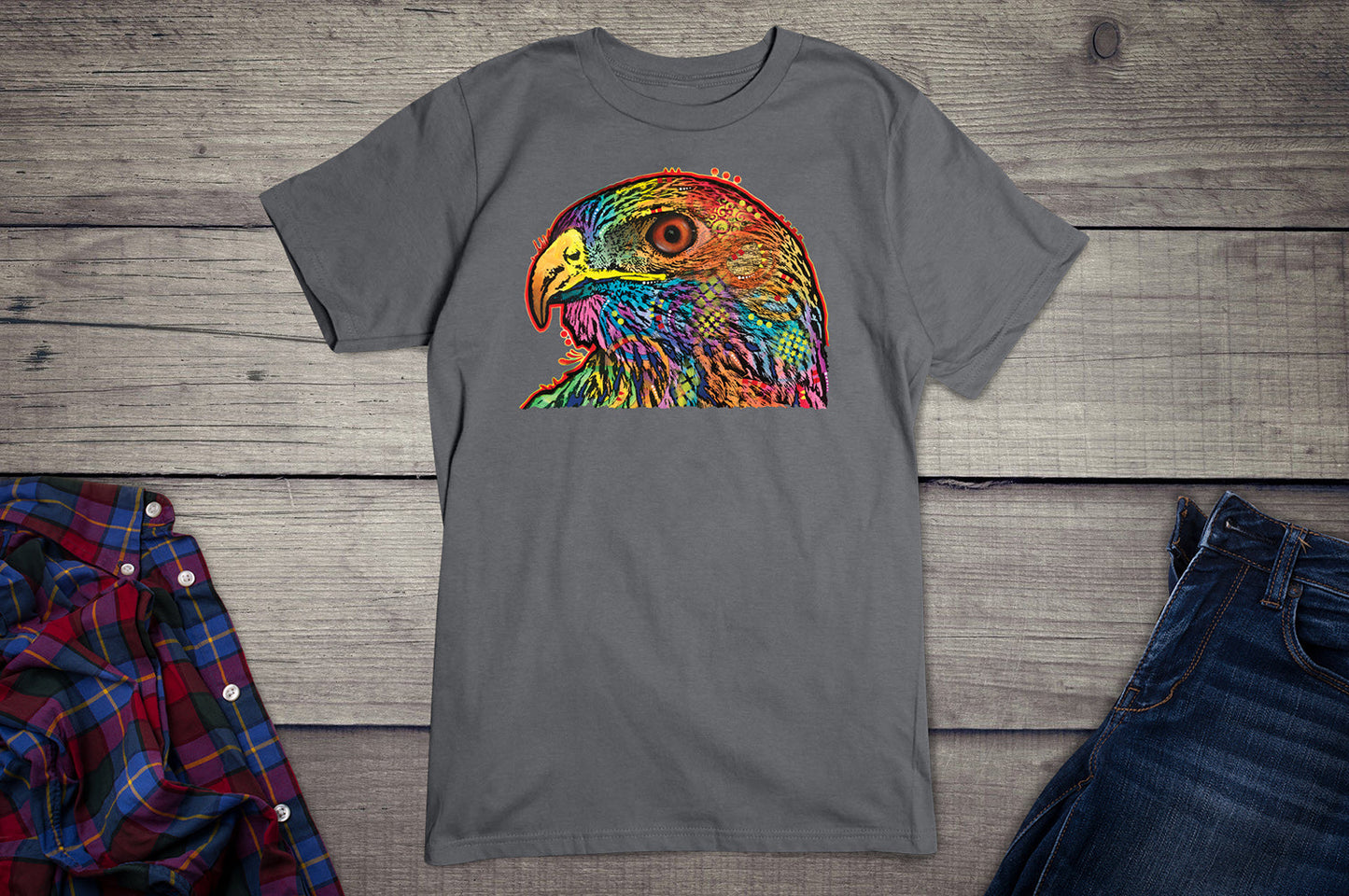 Neon Hawk Eye T-shirt