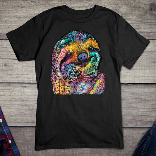 Neon The Sloth T-shirt