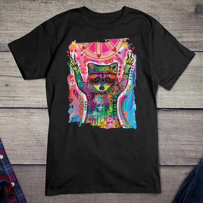 Neon Cosmic Trash Panda T-shirt