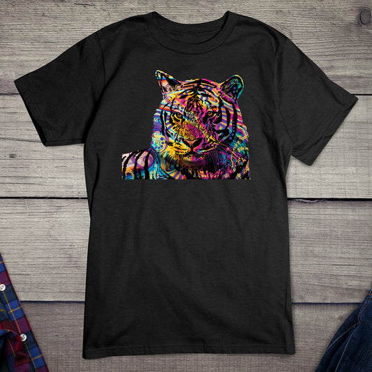 Neon Siberian Tiger T-shirt