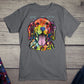 Neon Dog Is Love T-shirt