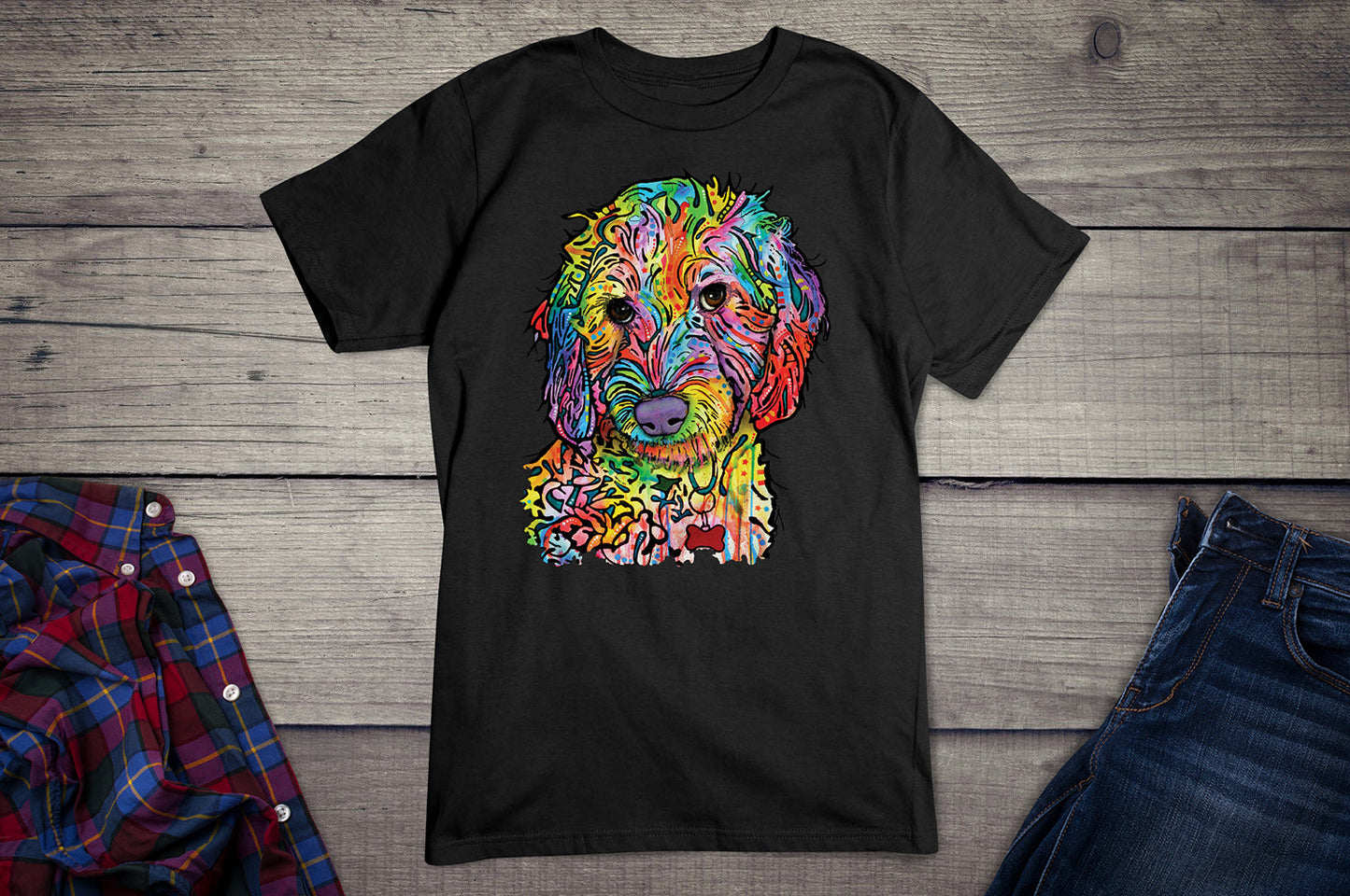 Neon Sweet Poodle T-shirt