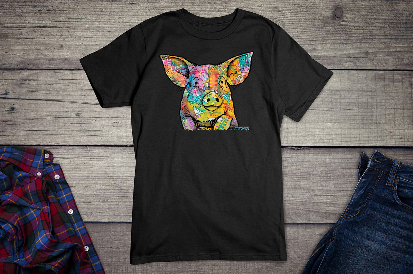Neon The Pig T-shirt