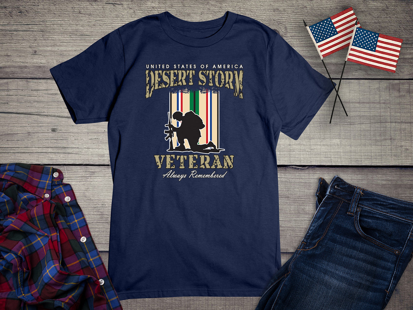 Always Remembered - Desert Storm T-shirt