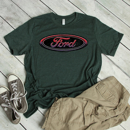 Ford T-Shirt, RWB Ford Oval