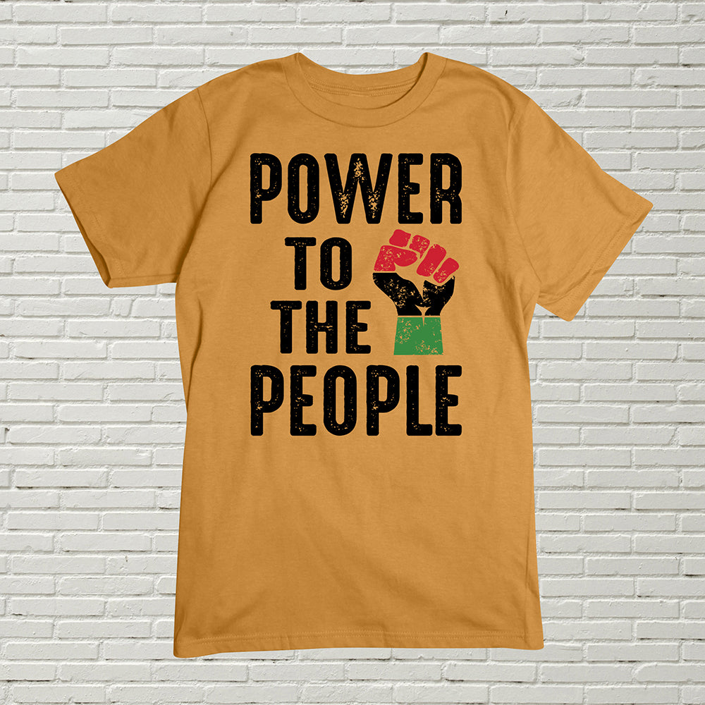 Black Lives Matter T-Shirt, Power To the People Tee