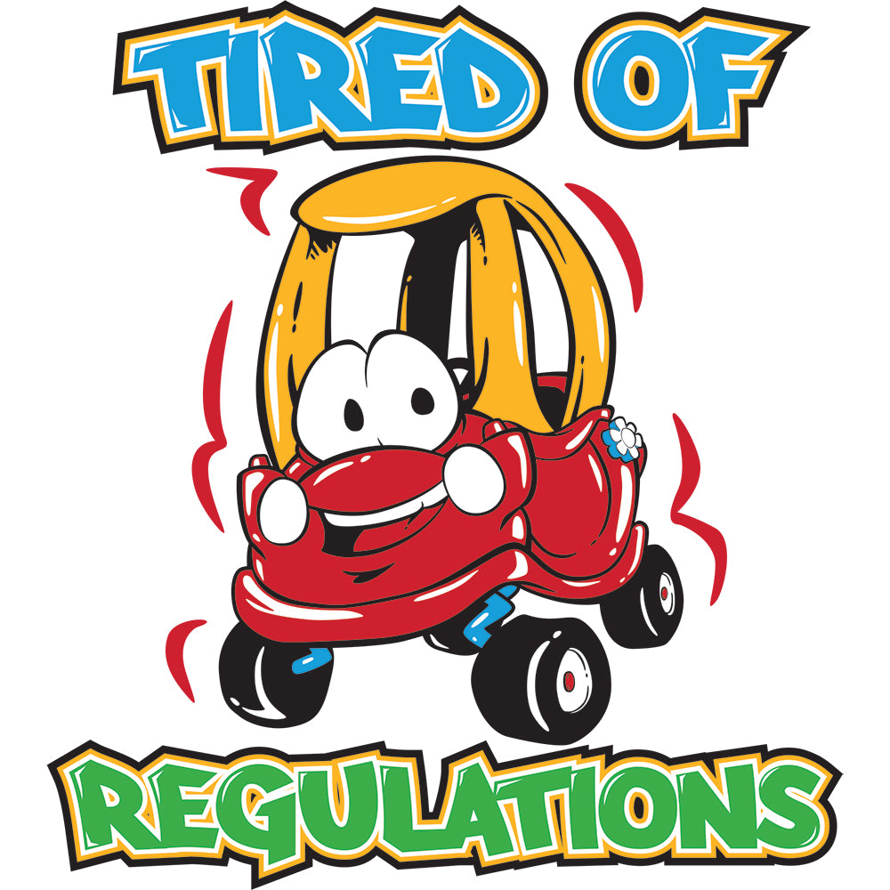 Kids T-Shirt, Tired Of Regulations