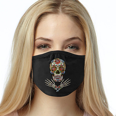 Sugar Skull Hands FACE MASK Cover Your Face Masks