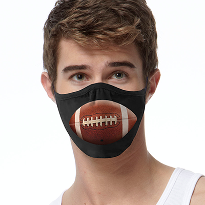 3D FOOTBALL FACE MASK Cover Your Face Masks