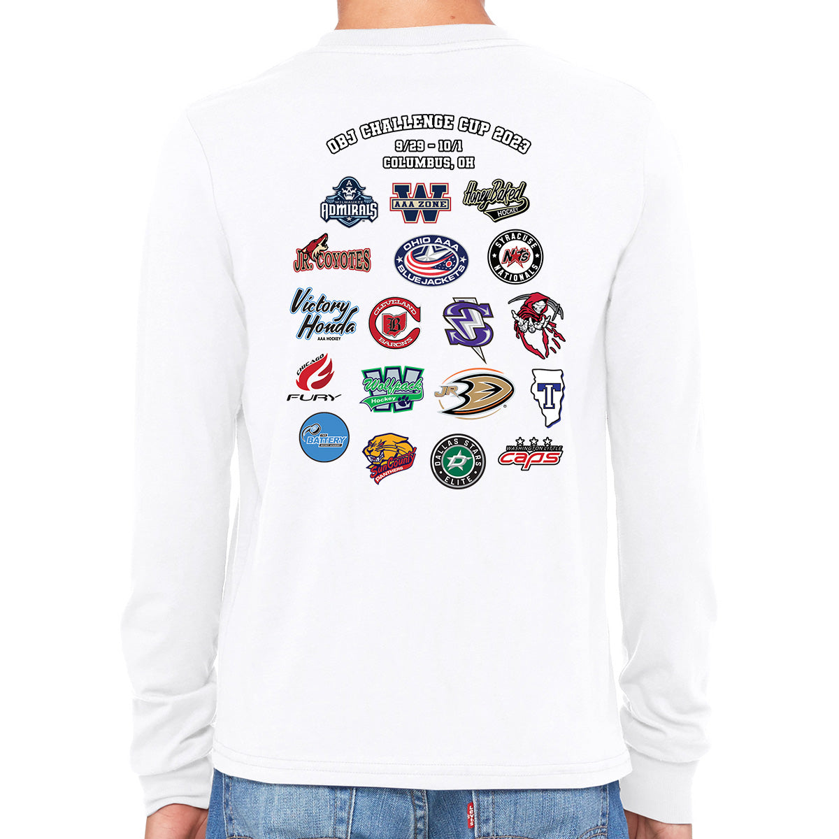 OBJ Challenge Cup Youth Long Sleeve T-shirt