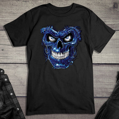 TERMINATOR SKULL BLUE T-Shirt