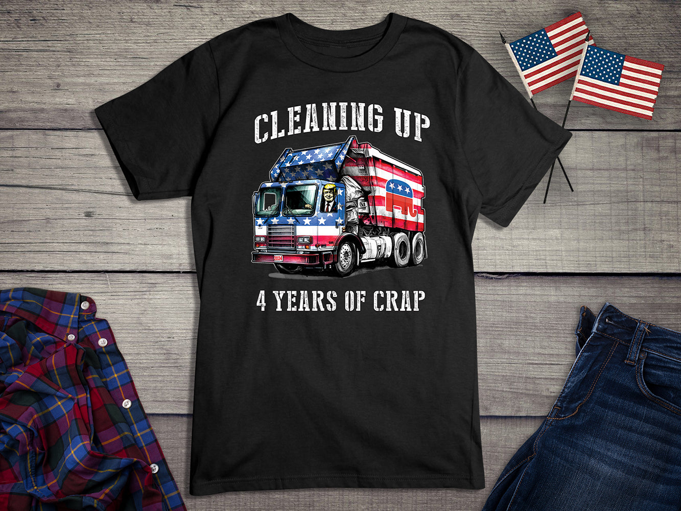 Cleaning Up 4 Years T-Shirt