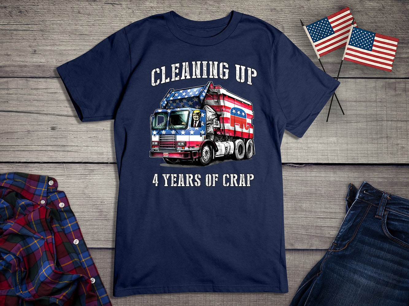 Cleaning Up 4 Years T-Shirt