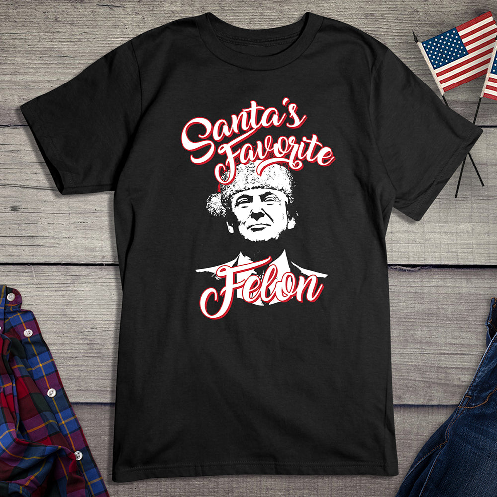 Santas Favorite Felon T-Shirt