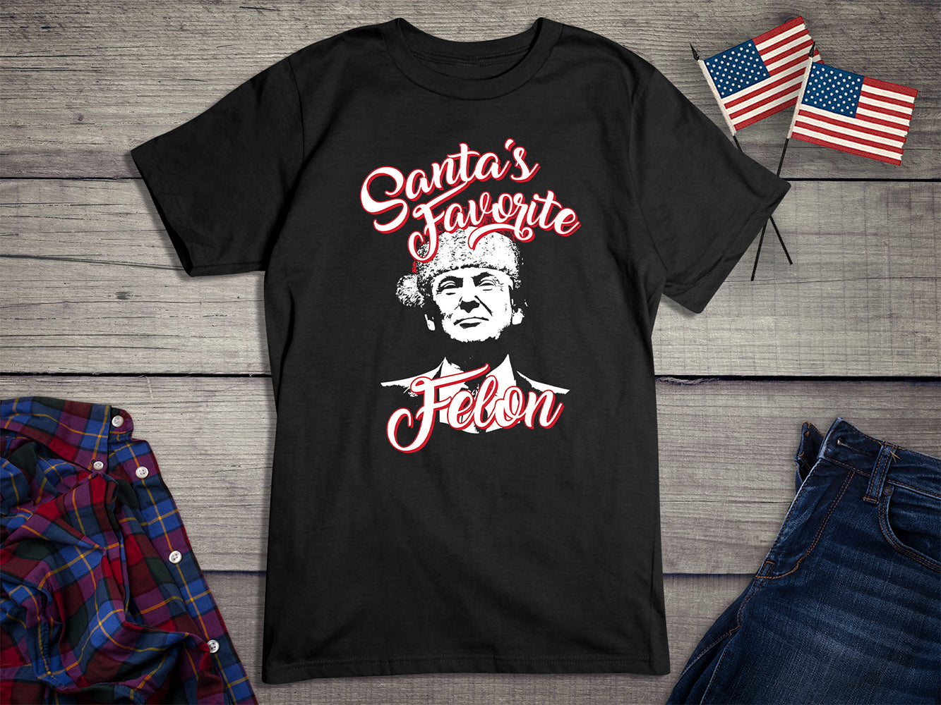 Santas Favorite Felon T-Shirt