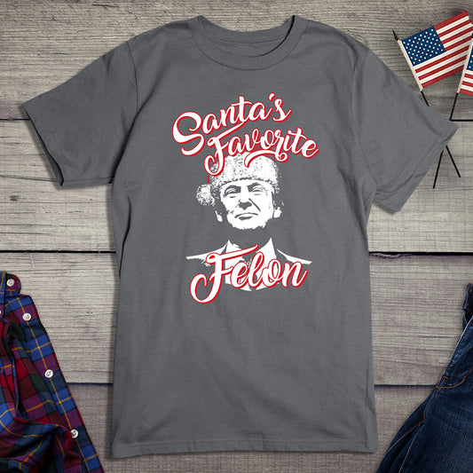 Santas Favorite Felon T-Shirt