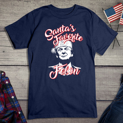 Santas Favorite Felon T-Shirt