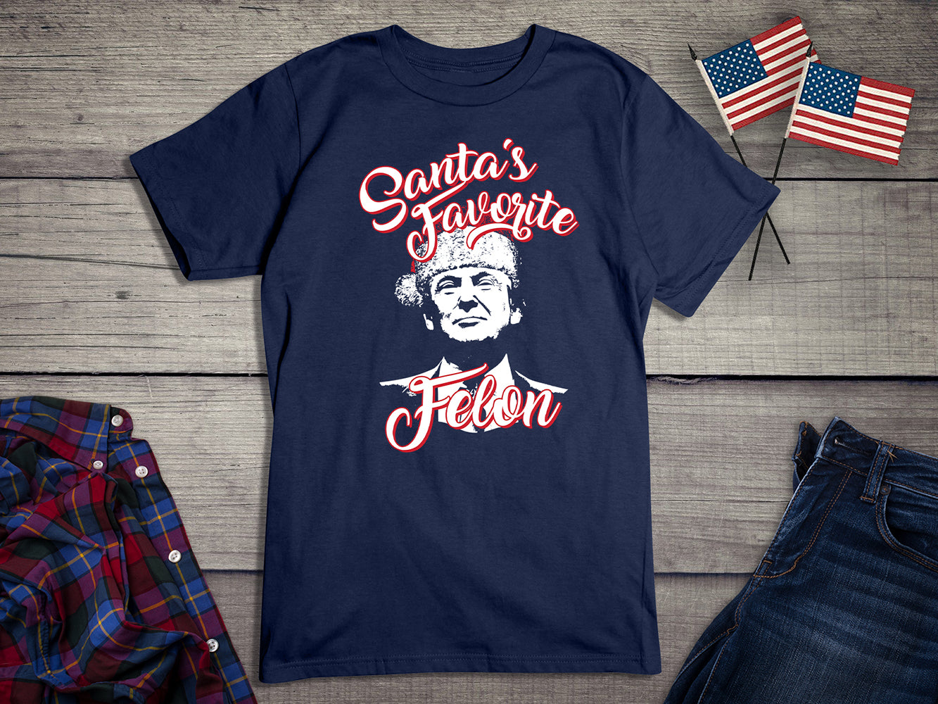 Santas Favorite Felon T-Shirt