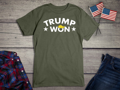 Trump Won Hair T-Shirt