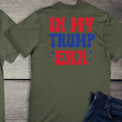 In My Trump Era With Percentage Crest T-Shirt