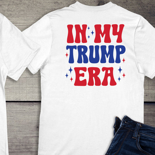 In My Trump Era With Percentage Crest T-Shirt