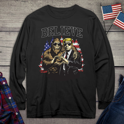 Believe Trump Long Sleeve Tee