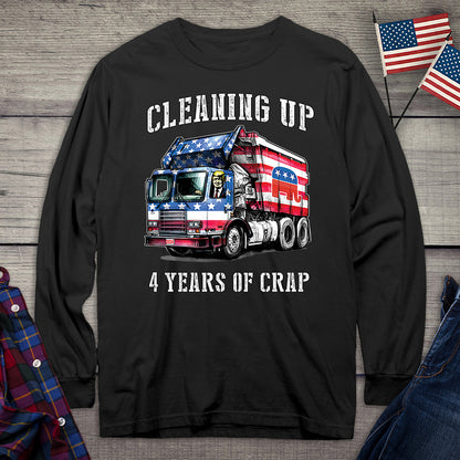 Cleaning Up 4 Years Long Sleeve Tee