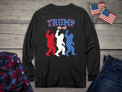 Trump 2024 Sasquatch Long Sleeve Tee