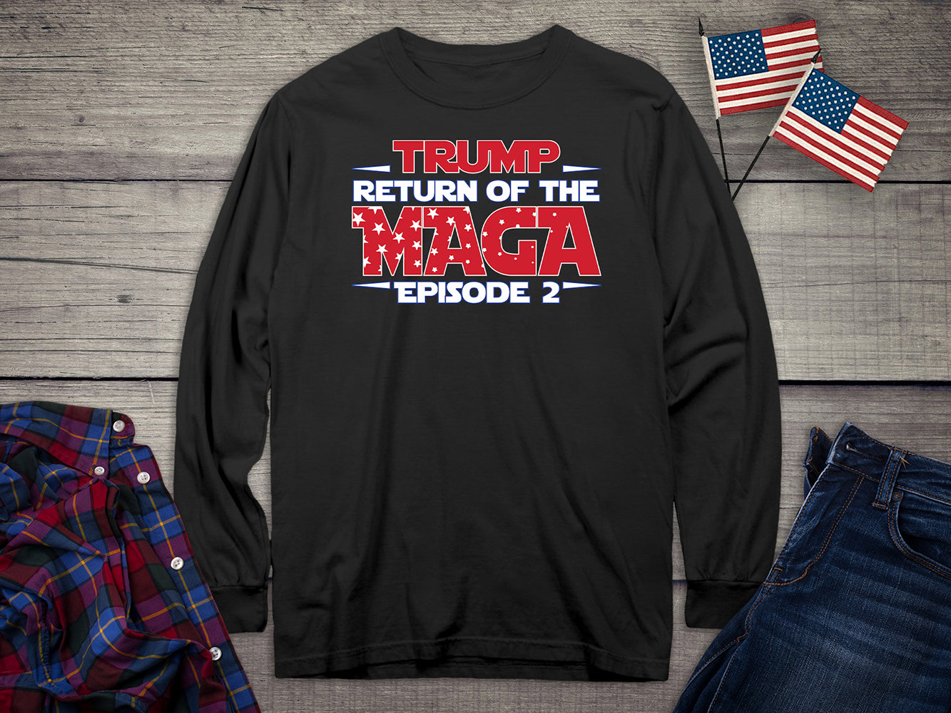 The Return Of Maga Long Sleeve Tee