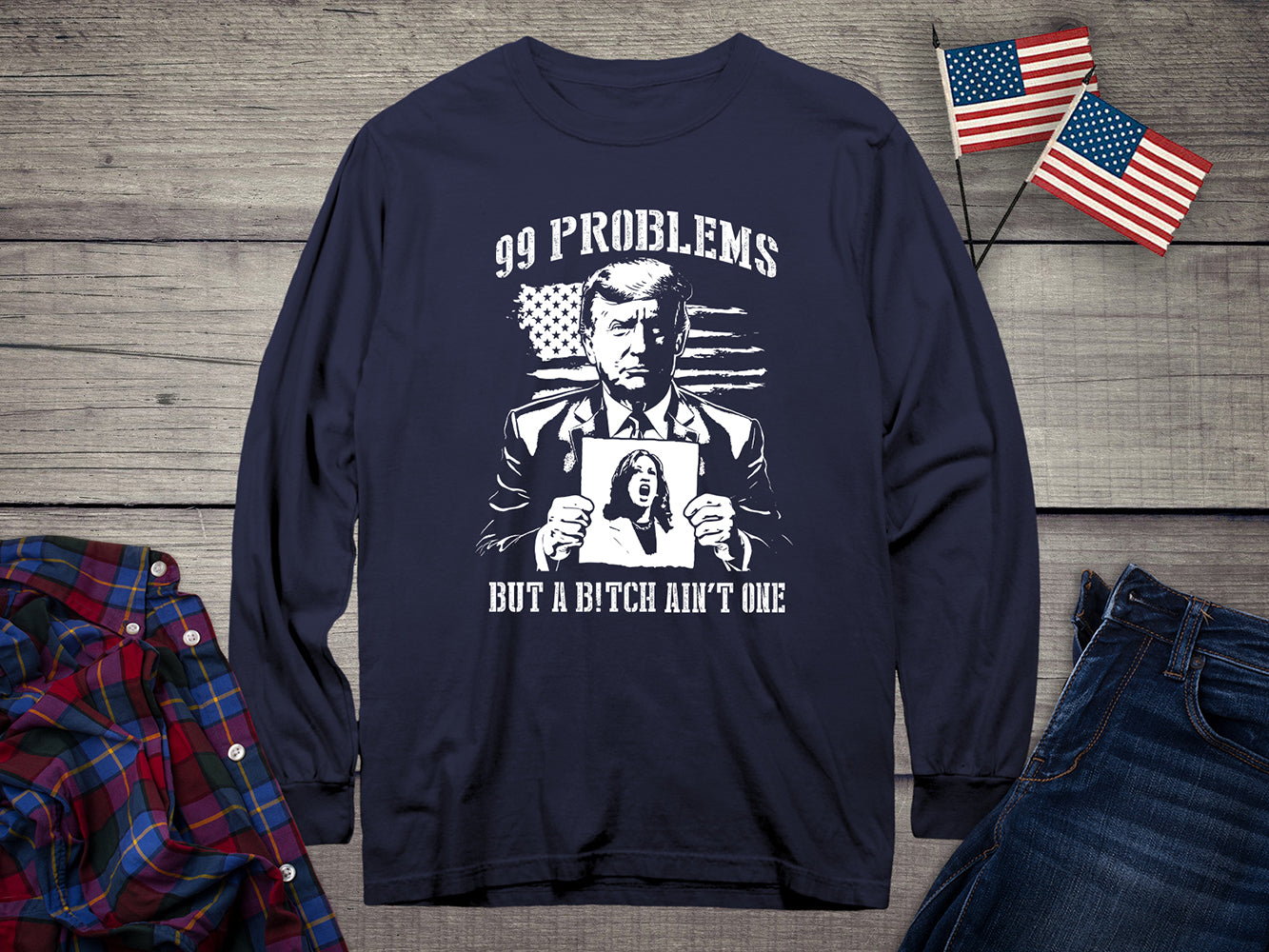 99 Problems Long Sleeve Tee