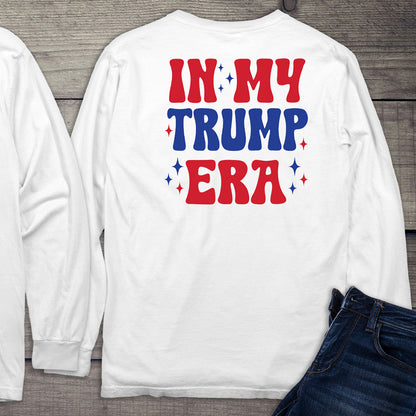 In My Trump Era With Percentage Crest Long Sleeve Tee