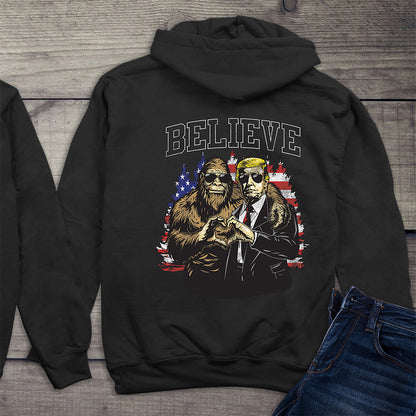 Believe Trump With Crest Hoodie