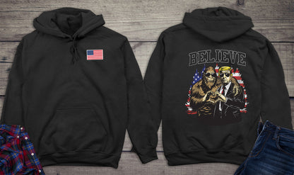 Believe Trump With Crest Hoodie