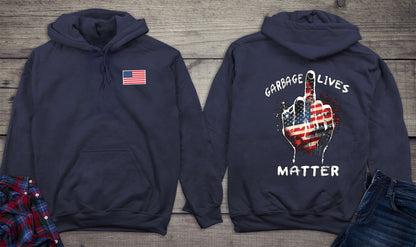 Garbage Lives Matter With Crest Hoodie