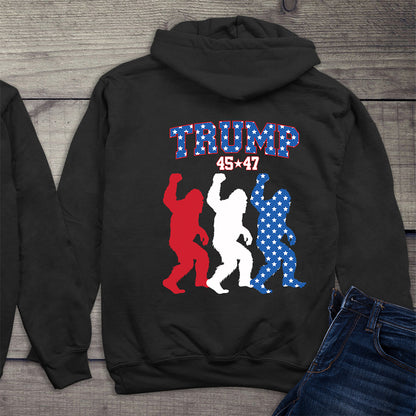 Trump 2024 Sasquatch With Crest Hoodie