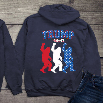 Trump 2024 Sasquatch With Crest Hoodie