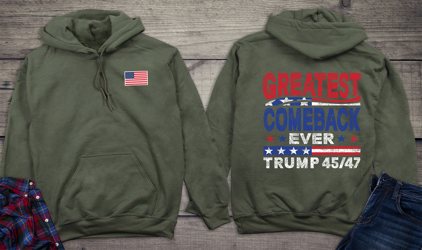 Greatest Comeback Ever With Crest Hoodie