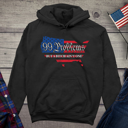 99 Problems USA Flag Hoodie