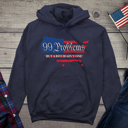 99 Problems USA Flag Hoodie