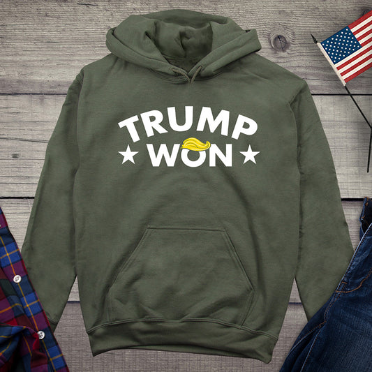 Trump Won Hair Hoodie