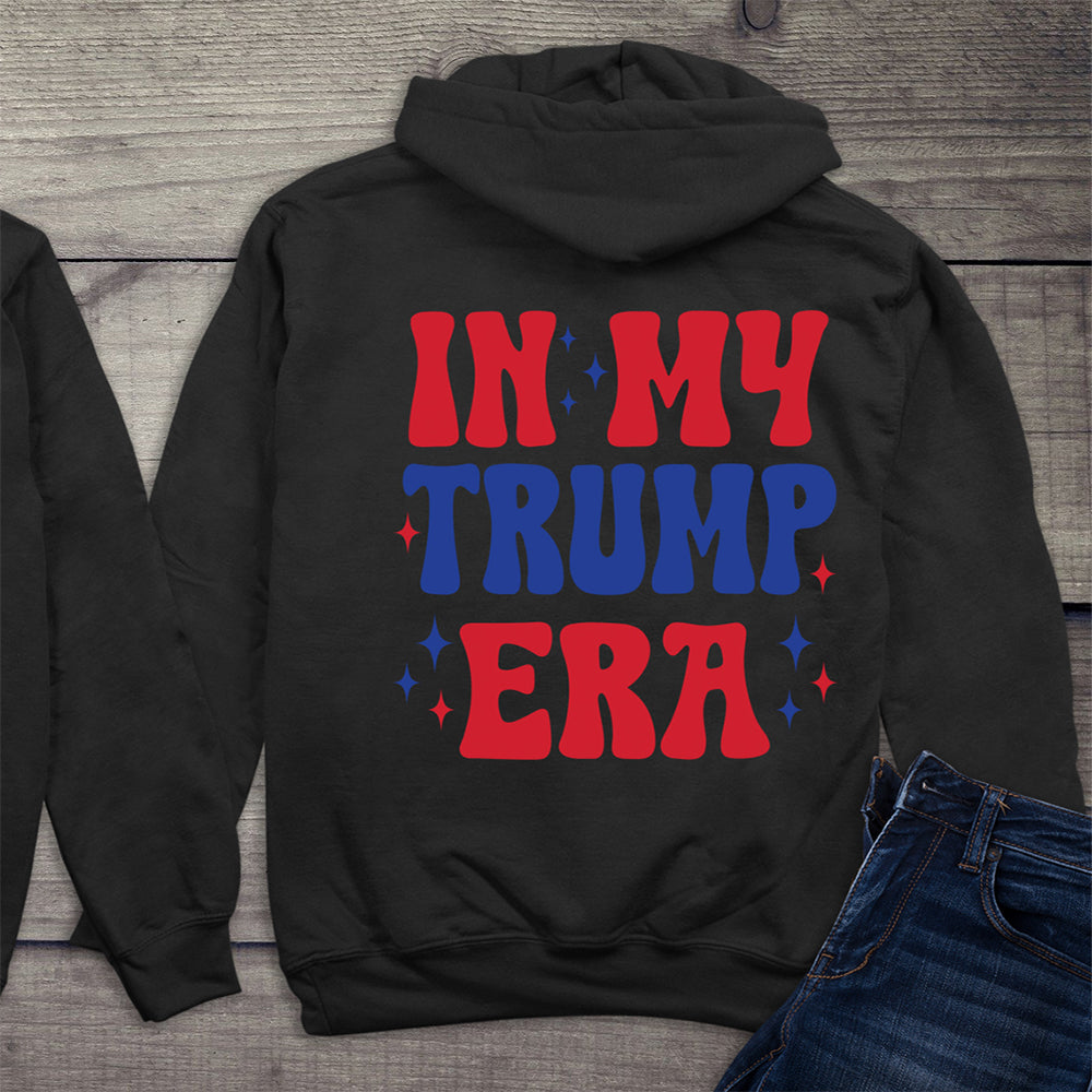 In My Trump Era With Percentage Crest Hoodie