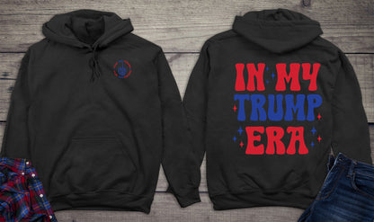 In My Trump Era With Percentage Crest Hoodie