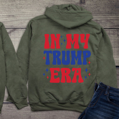 In My Trump Era With Percentage Crest Hoodie