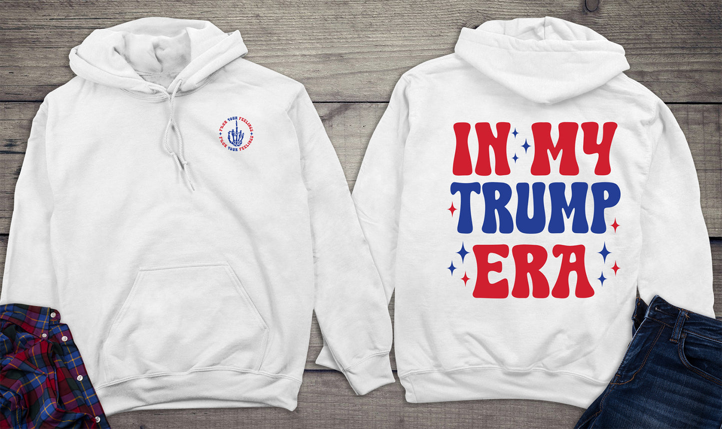 In My Trump Era With Percentage Crest Hoodie