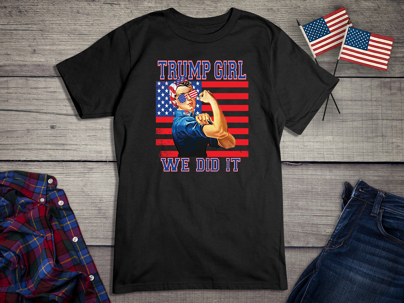 Trump Girl We Did It T-Shirt