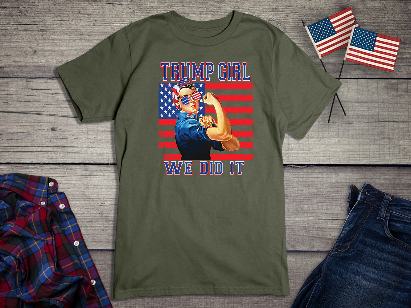 Trump Girl We Did It T-Shirt