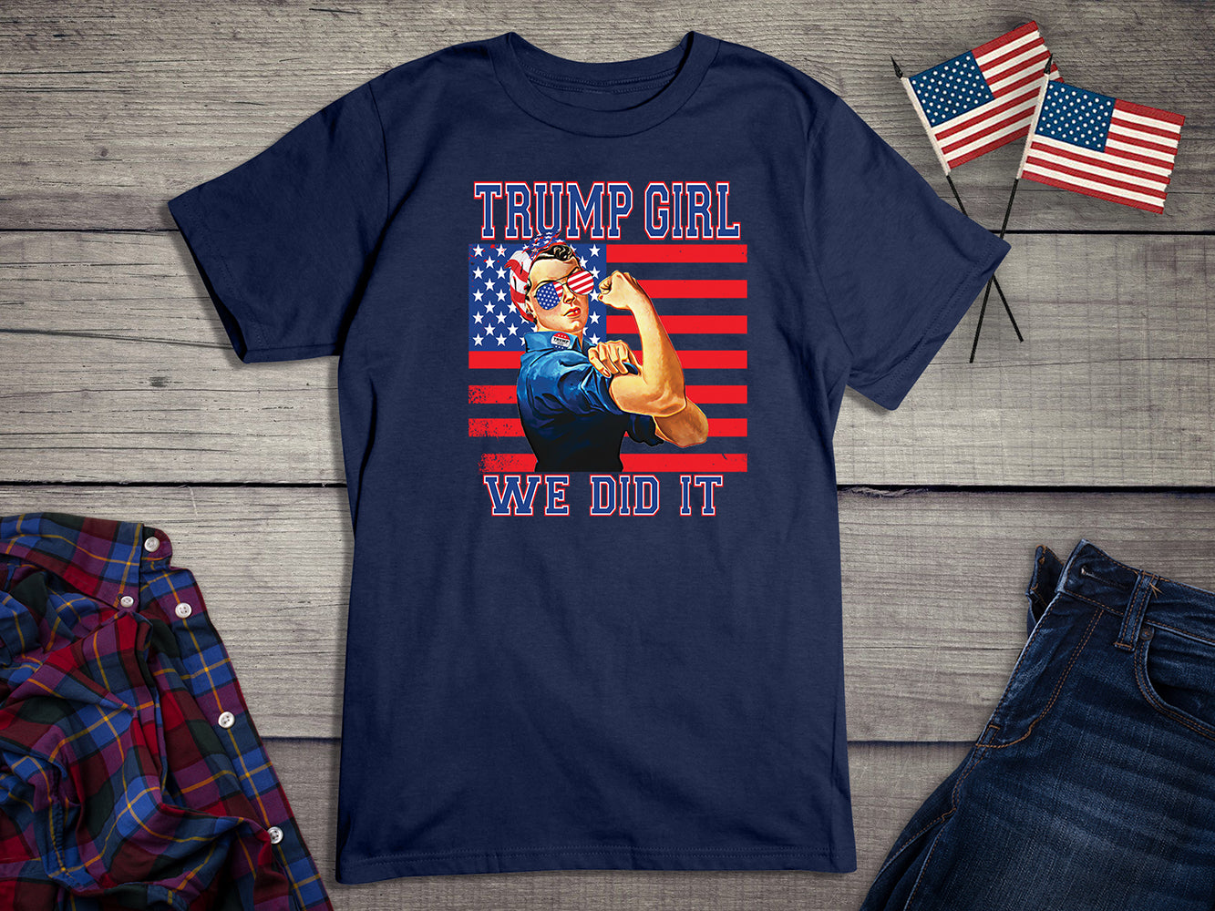 Trump Girl We Did It T-Shirt