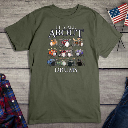 All About Drums T-Shirt