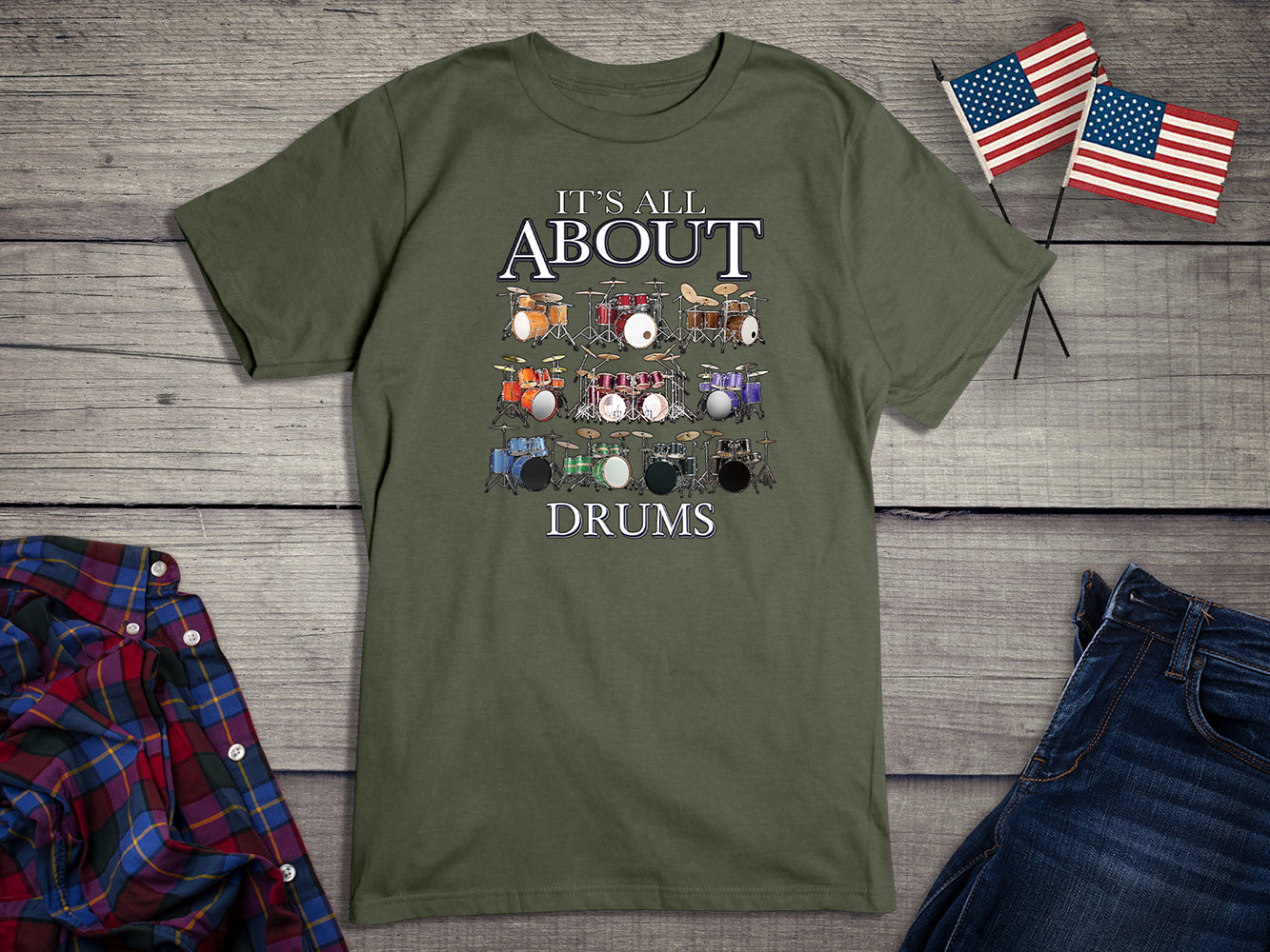 All About Drums T-Shirt